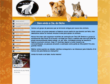 Tablet Screenshot of ciadobicho.com.br
